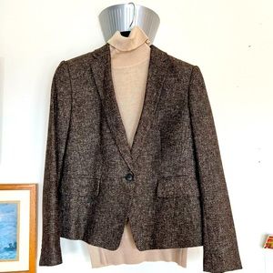 Ann Taylor Tweed Blazer, 10P